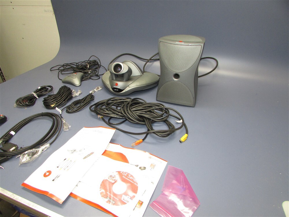 Used Polycom VSX 7400 Video Conferencing Kit