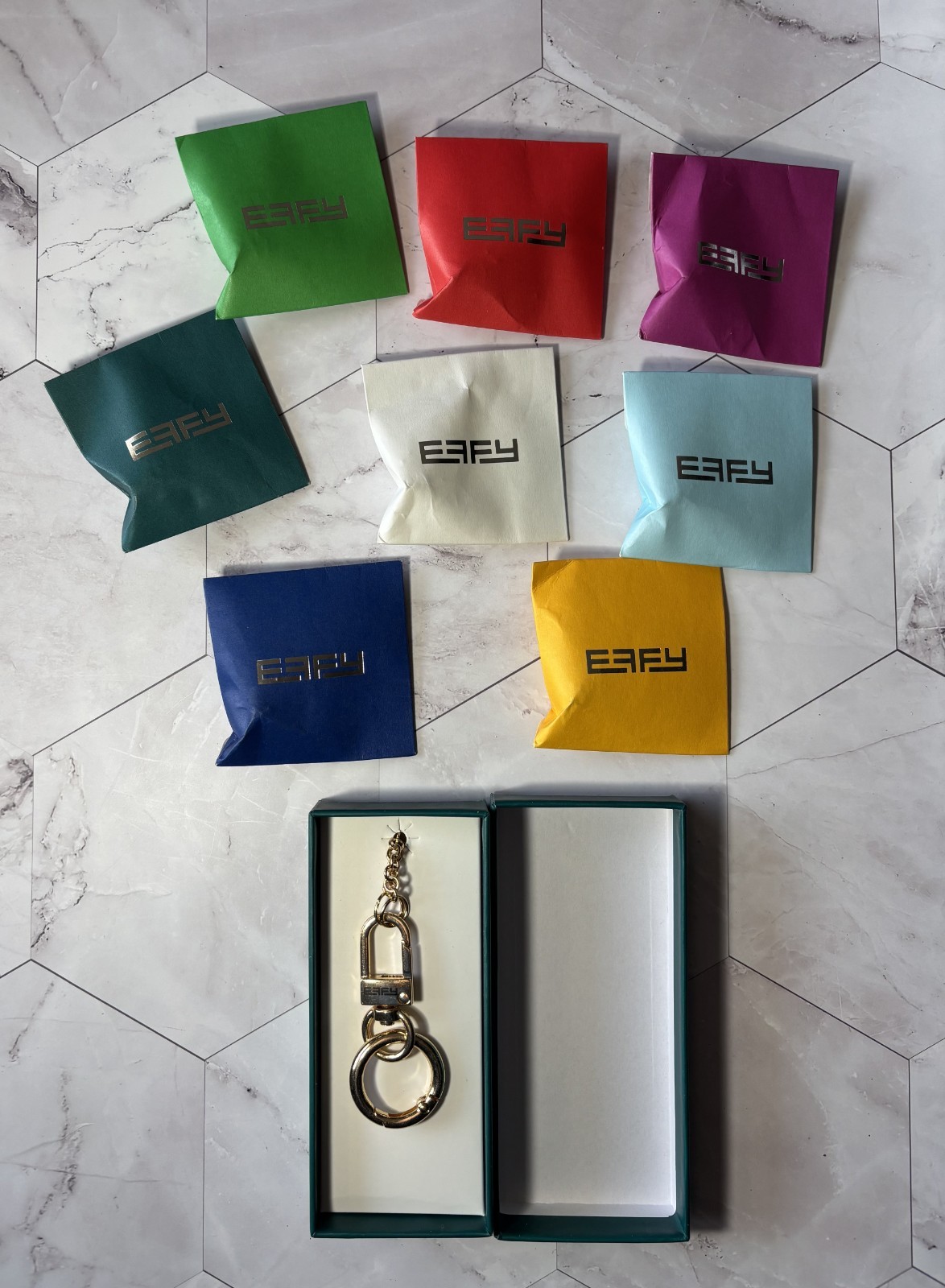 Royal Caribbean Effy Bells Complete Set 8 Charm Collection Original Packs NEW