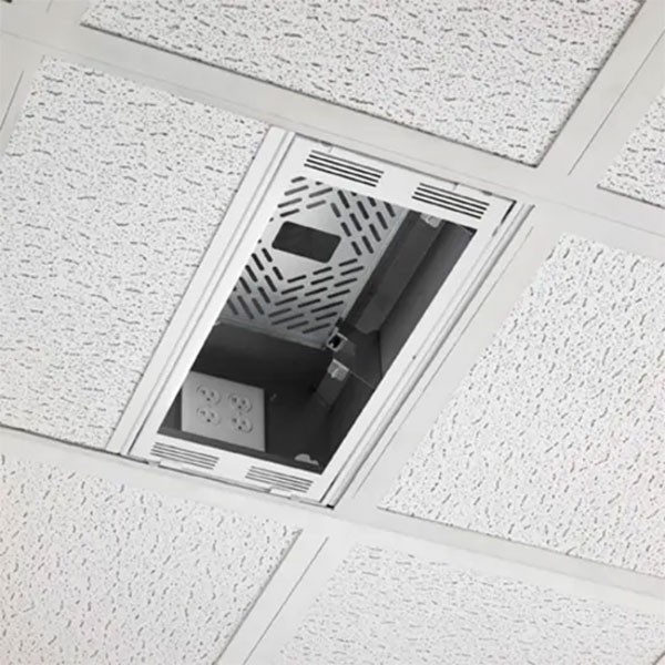 Chief CMS491 1' x 2' Above Suspended Ceiling Storage Box with Column Drop