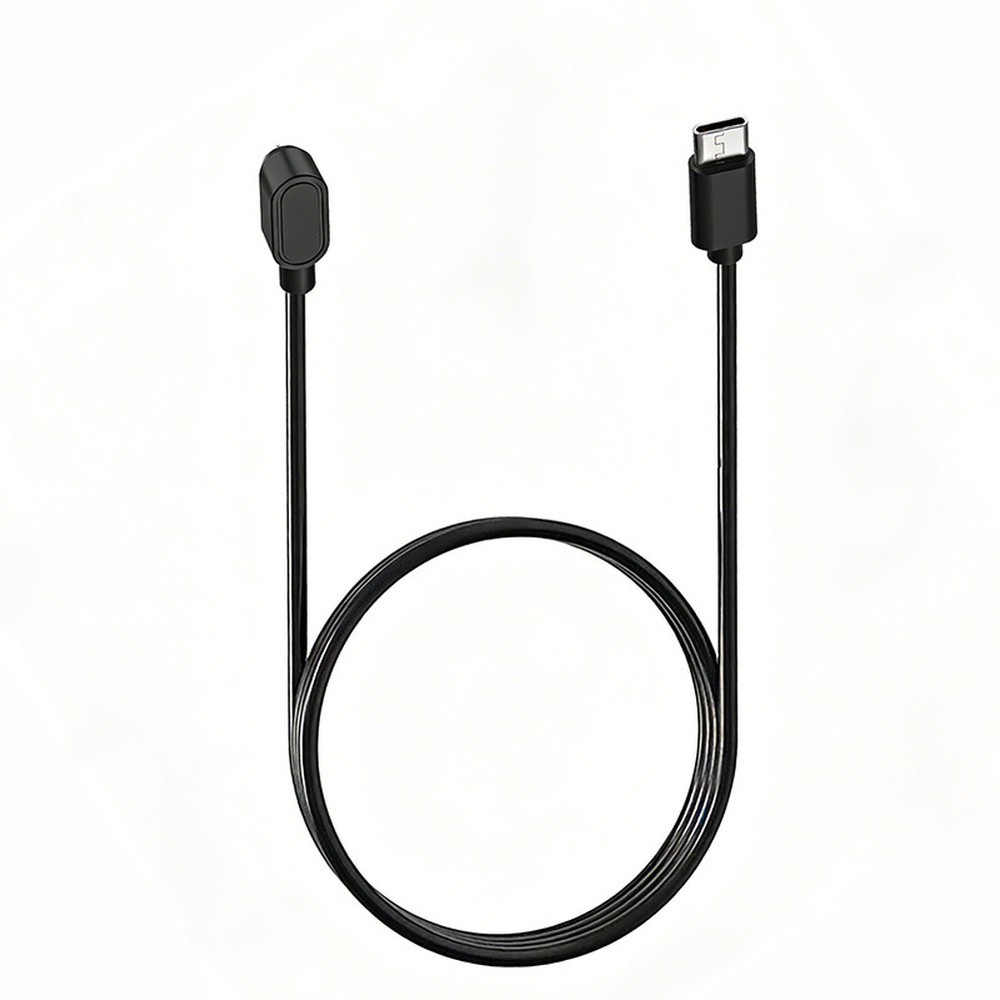 For Rokid Smart Glasses Fast Charging USB Cable - 1m Black ABS Material
