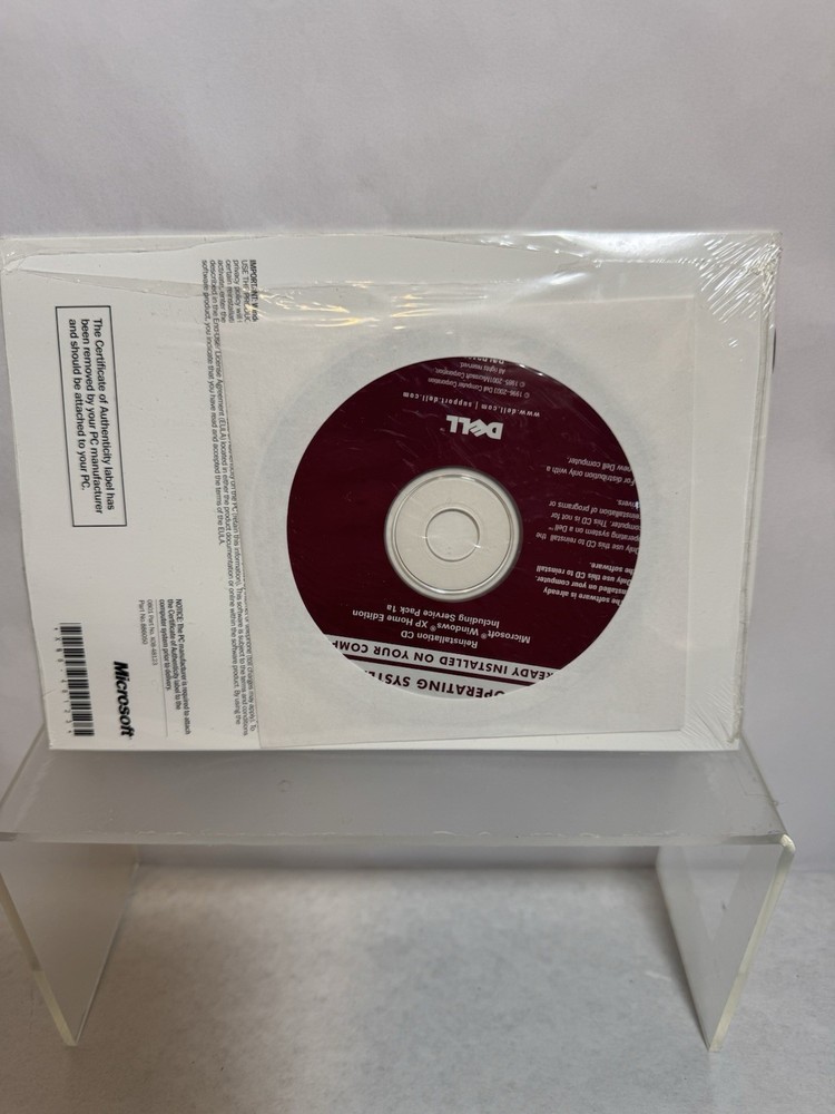 NEW Microsoft Windows XP 2002 Home Edition DELL PC ONLY CD PLEASE READ