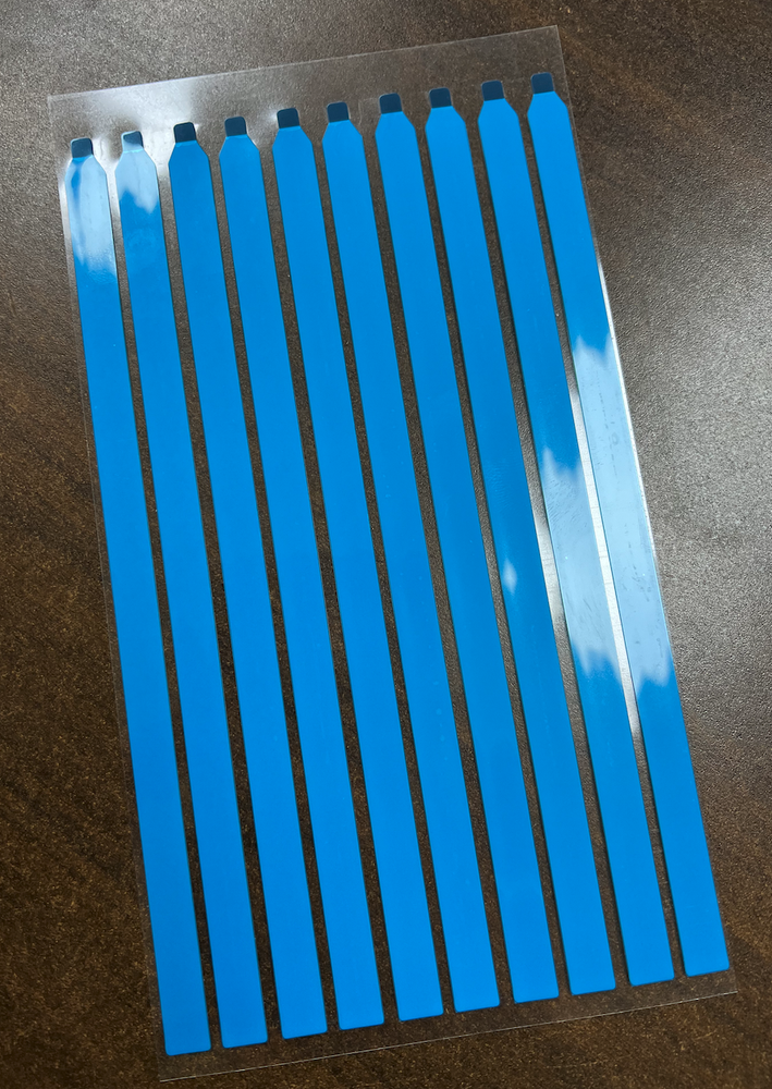 10 Pcs - Pull tabs stretch release adhesive strips for LCD screen without tabs