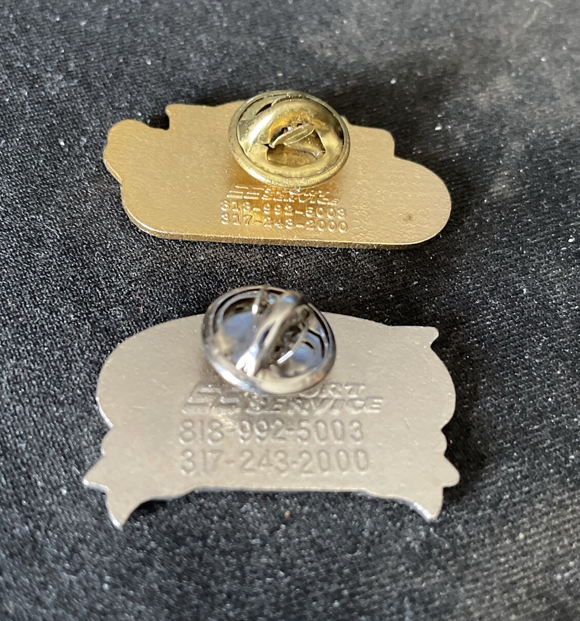 TWO 1989 DRAG RACING WINTERNATIONALS & WINSTON FINALS PINS