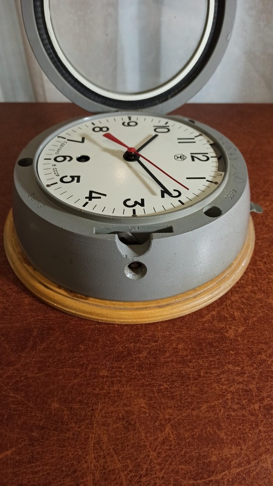 Vintage Soviet ship clock Original 1980-90s. Ideal condition