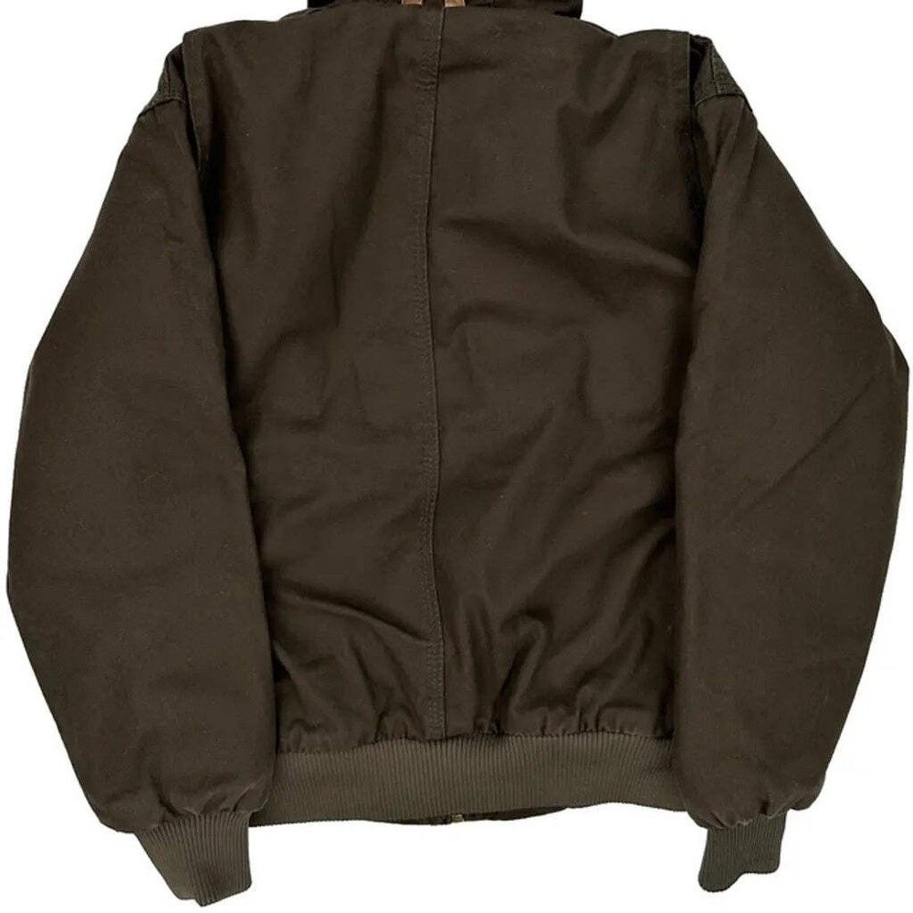 Age 10-12 Berne Jacket - Medium Brown Cotton