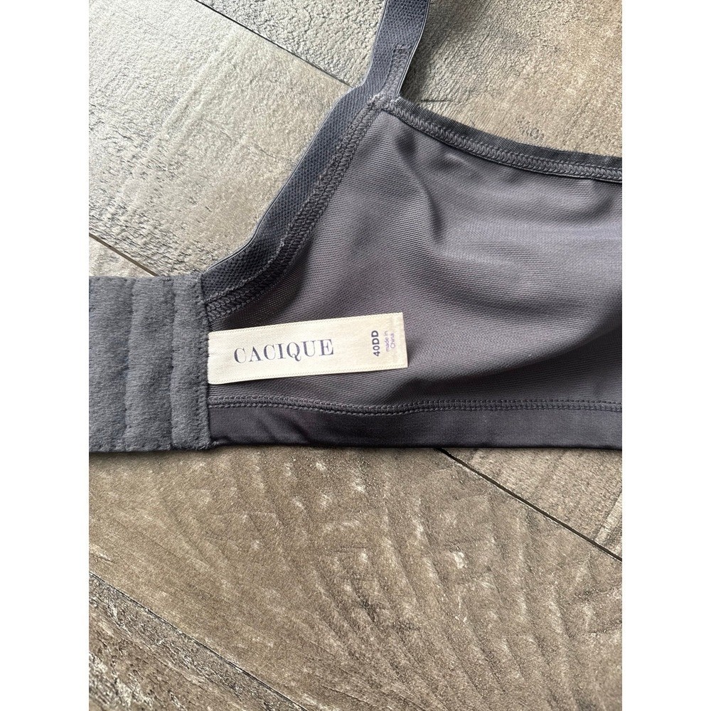 Cacique Women's Gray Underwire Bra Size 40DD
