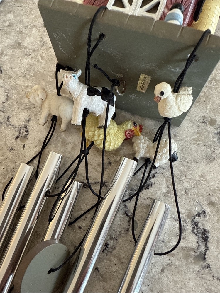 Farm Animals Barn Wind chime