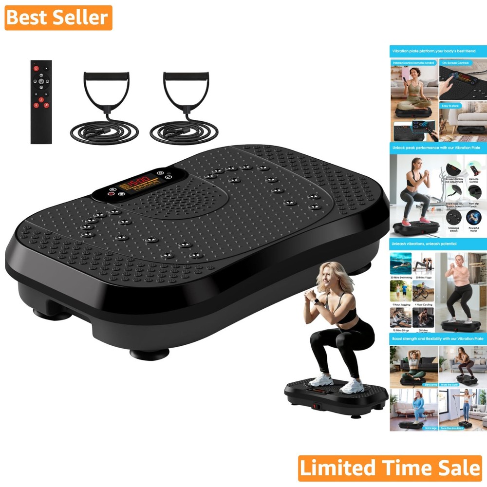 Powerful Vibration Plate for Weight Loss - Efficient Muscle Activation Machine