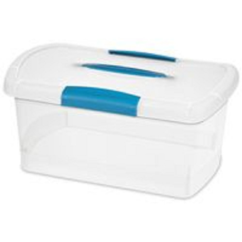 Sterilite 18748606 ShowOffs Clear Storage Box 15-1/4"