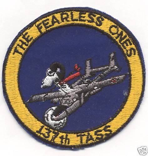 70s 137th TAC AIR SUPPORT SQUADRON patch