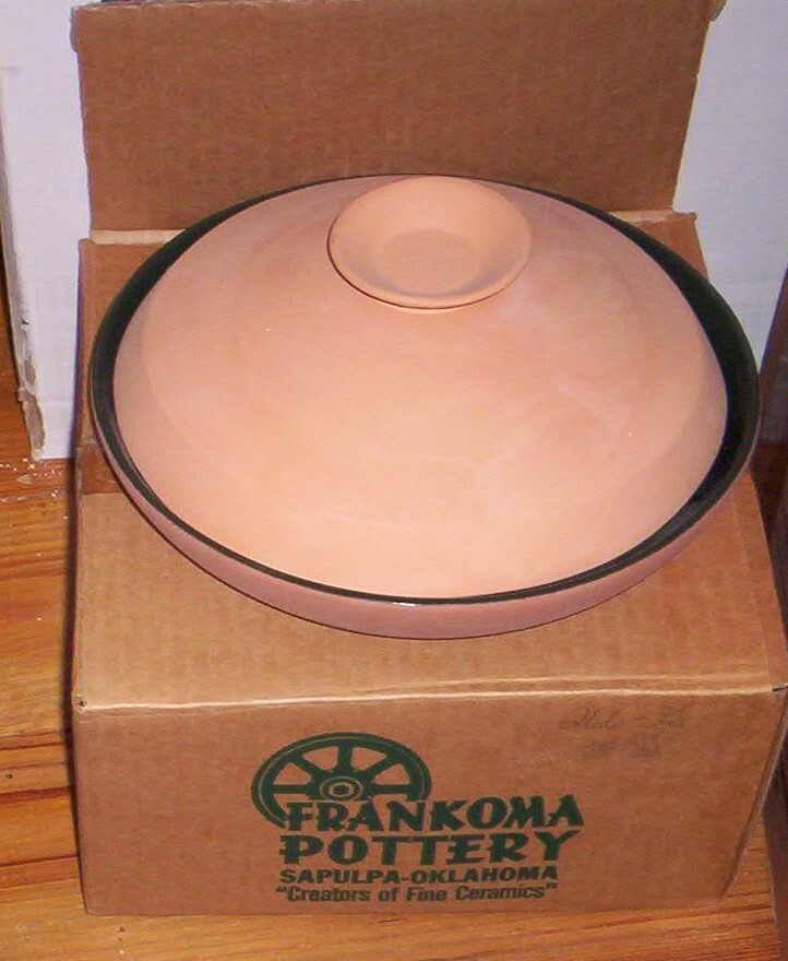 Frankoma GARLIC ROASTER with Lid NIB
