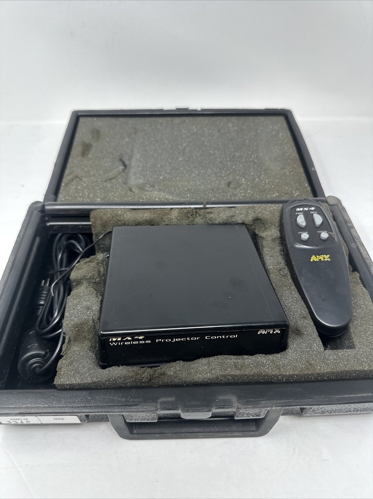 AMX Wireless Projector Control MX4A w/Remote and Case - Free Shipping
