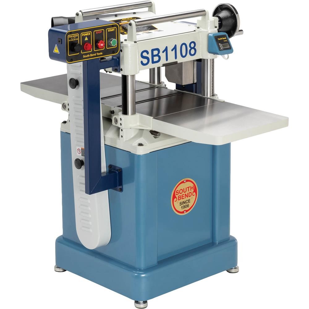 SB1108 15" Variable-Speed Planer with Helical Cutterhead
