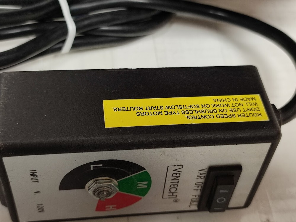 Ventech HVAC 6" Inline Duct Fan 190CFM Ventilation Blower with Speed Controller