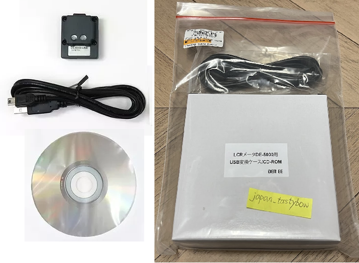 USB Conversion Case CD-ROM PC Interface Module for LCR meter DE-5000 DER-EE