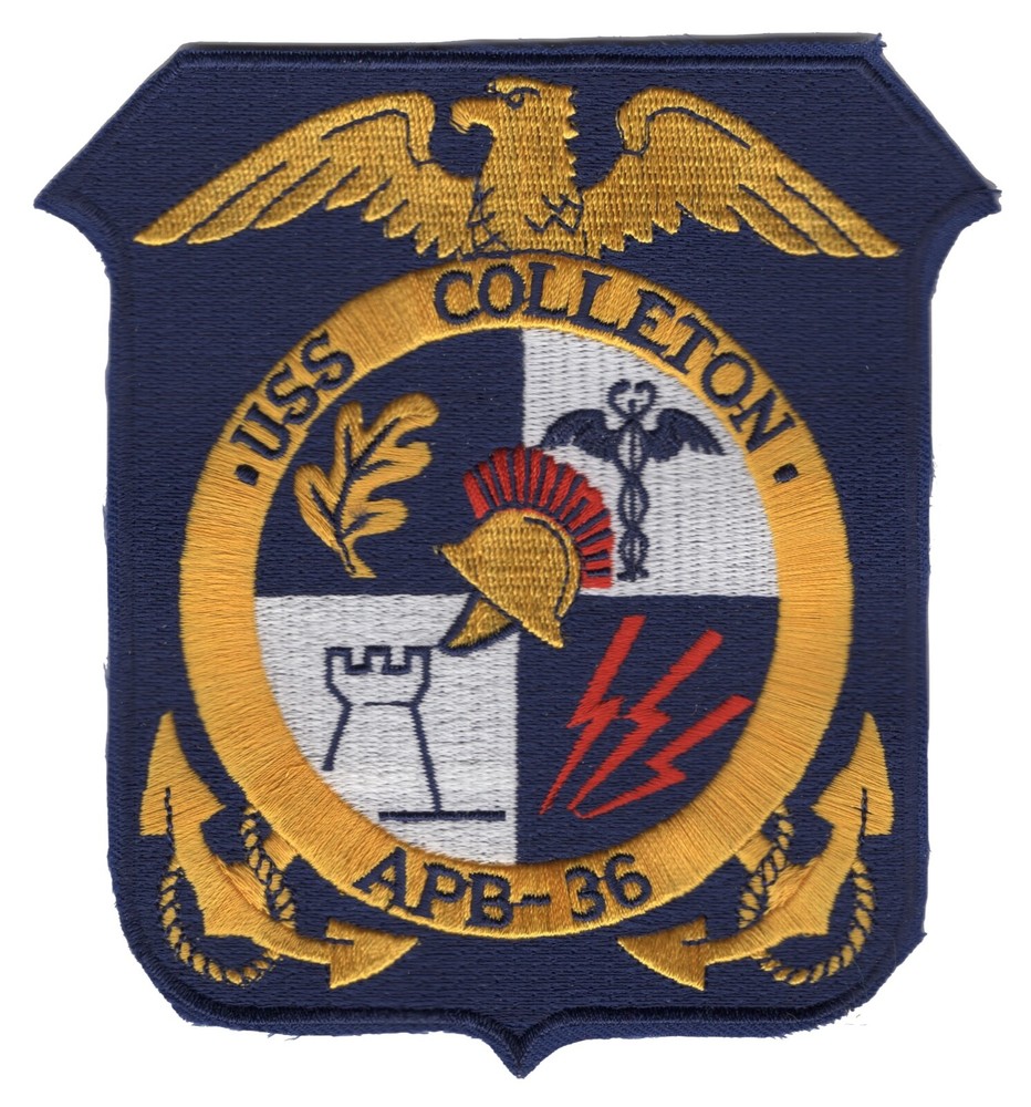 USS Colleton APB-36 Patch