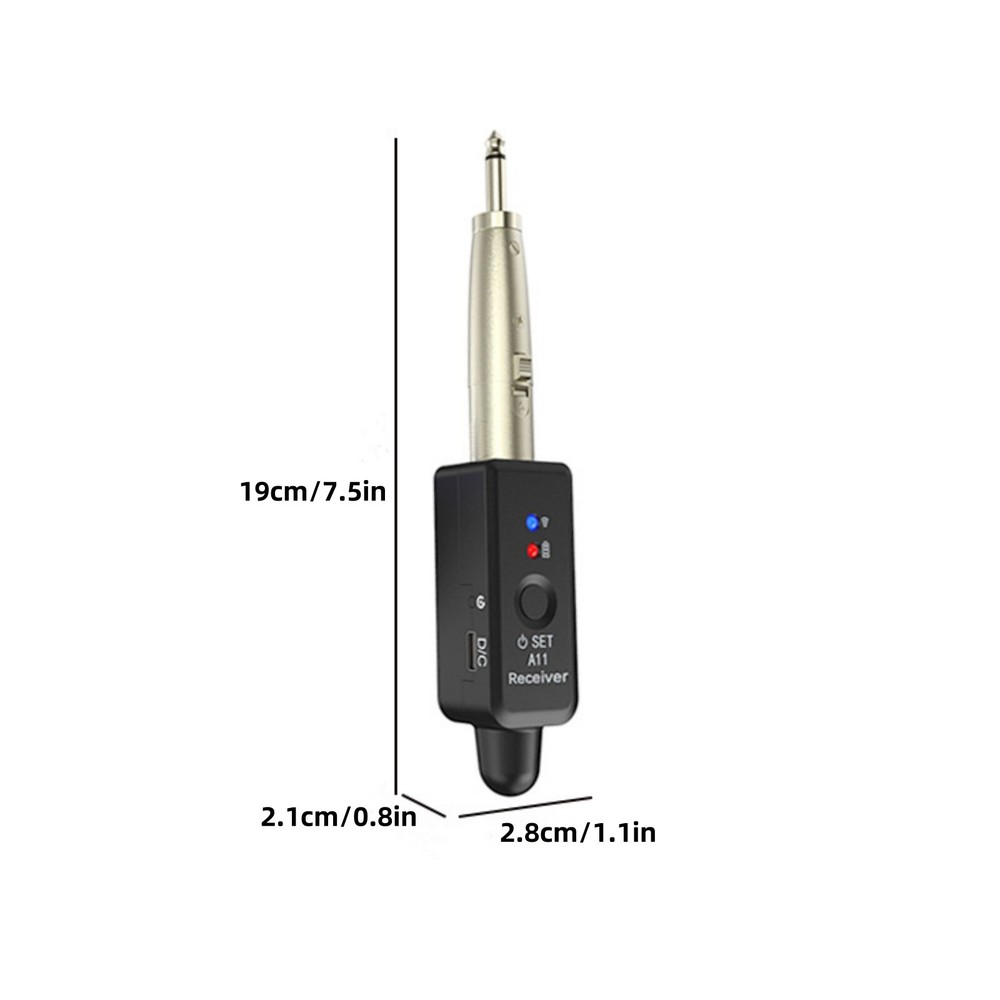 Professional XLR Wireless Microphone Transmitter&Receiver For Multiple Scenarios