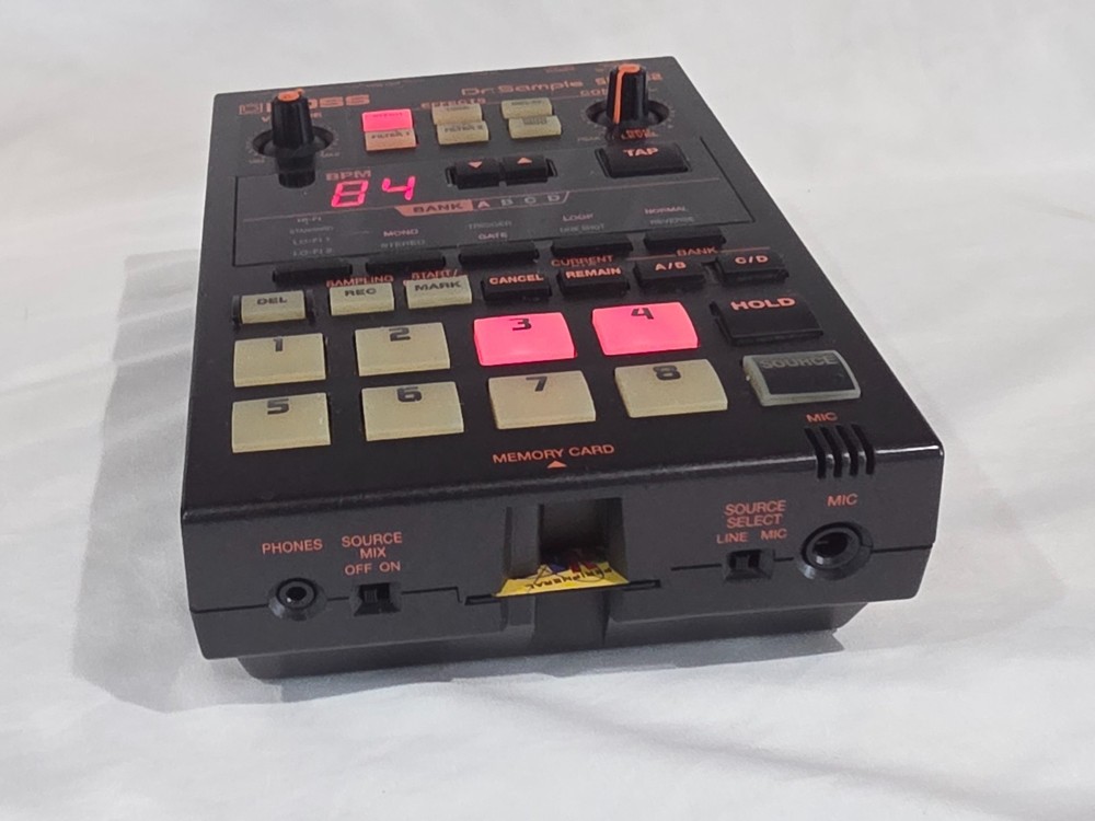 Boss SP-202 Dr. Sample Sampler Looper Drum Machine W/ Smart Media Memory Card