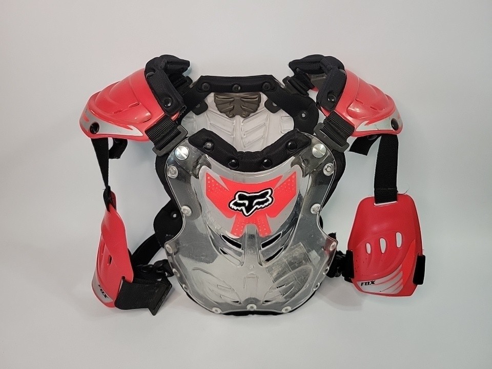 Fox Racing Chest Protector Youth Small - Red