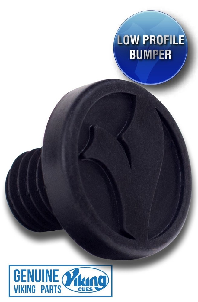 Viking Valhalla Logo Bumper (1) New Replacement Rubber Push In Pool Cue Butt