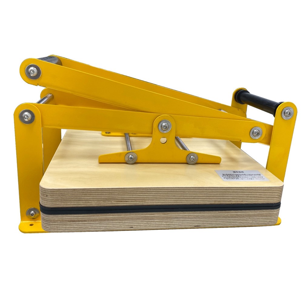 Manual Flat Press Printmaking Machine 11*11" Letterpress Printing Triangular Bra