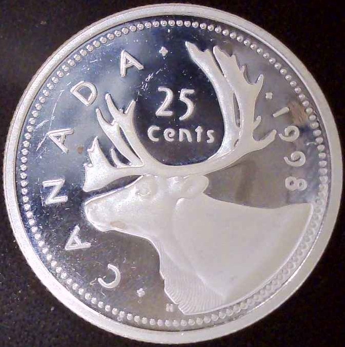 Canada - 1998 - 25 Cents - Silver Proof