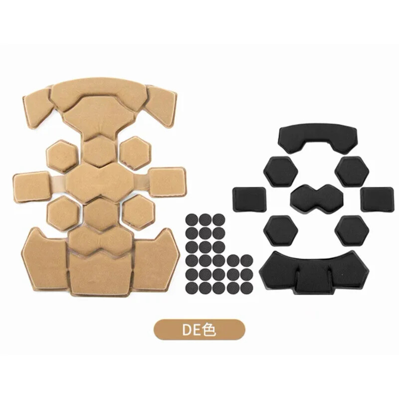 FMA Double-Layer Memory Foam Pad Sponge Removable Pad Lining for Wendy Helmet