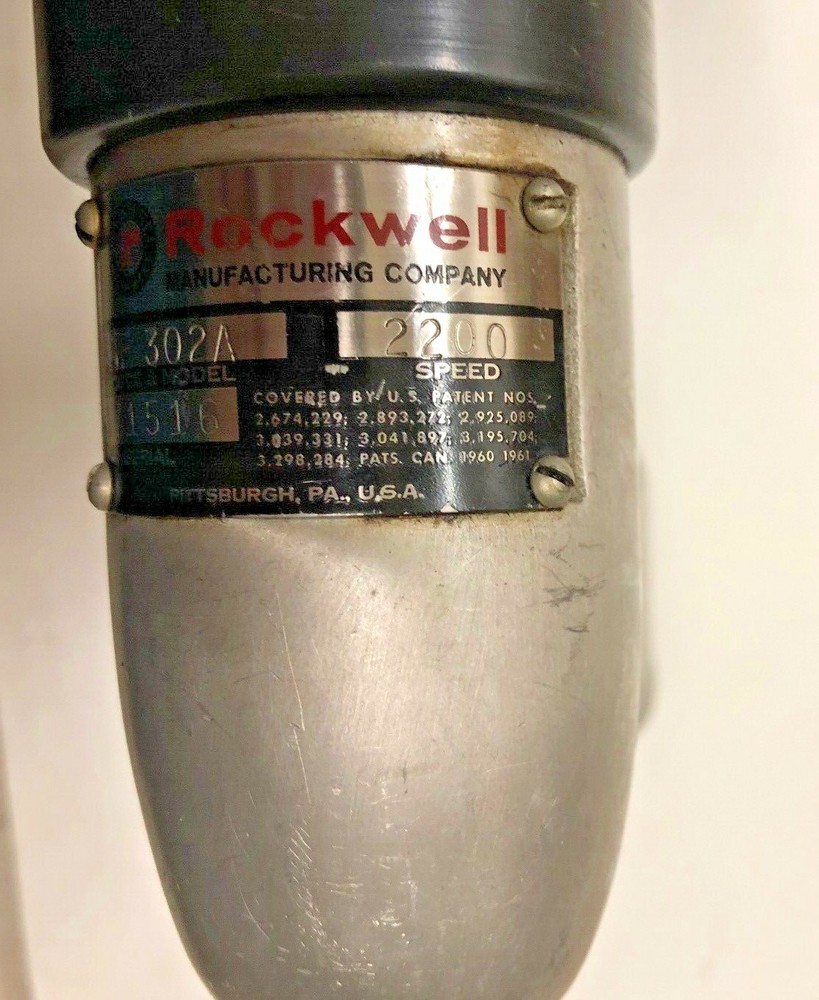 Rockwell 35F302A Pneumatic Air Tool