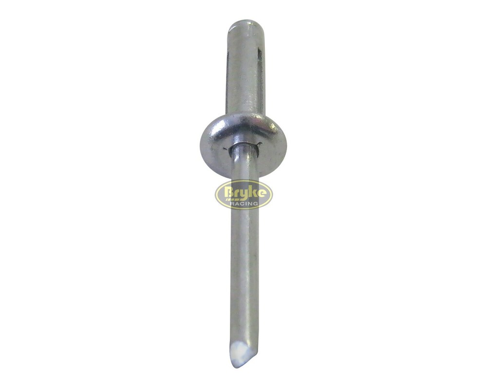 Exploding Small Head Mill Rivets Pop Rivet 50ct 3/16" Racing Fasteners Tri-Fold