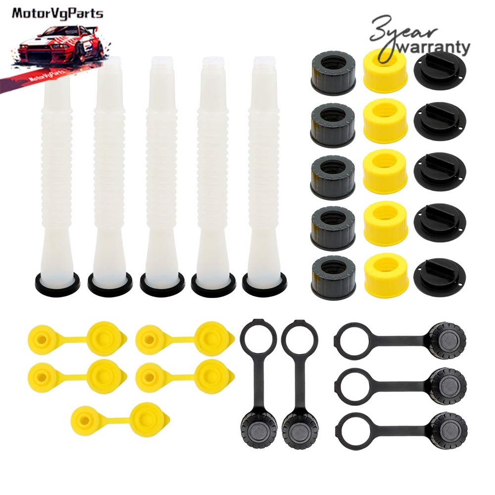 5 SETS Replacement Gas Can Spout For Briggs&Stratton Blitz, Midwest ,Scepter