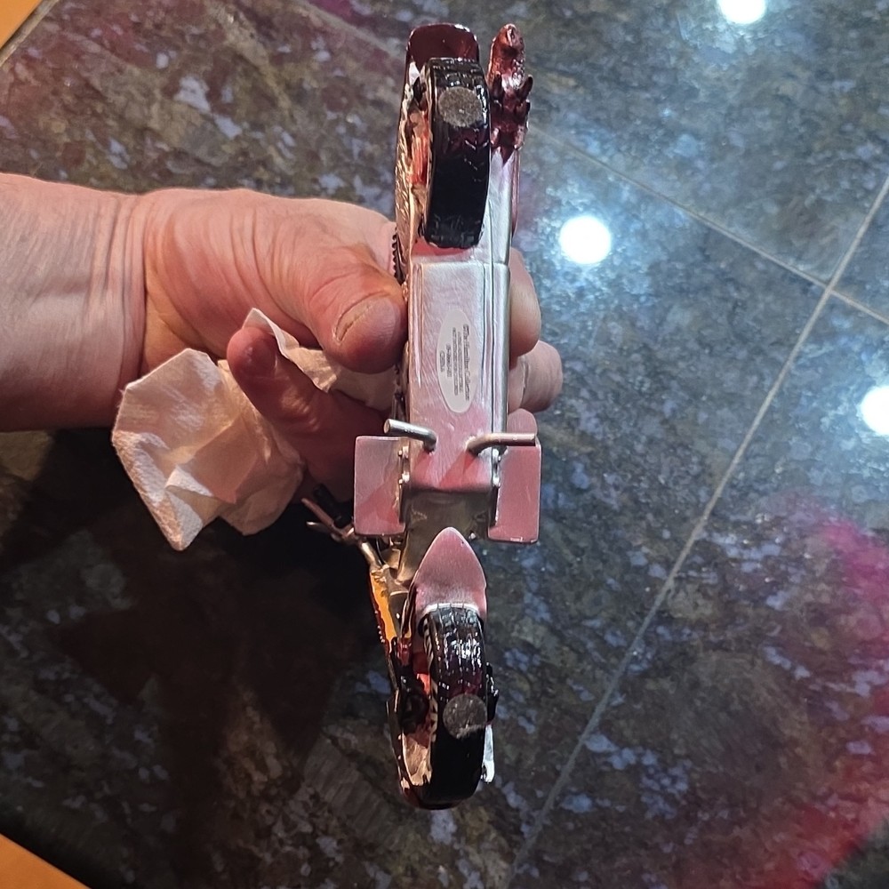 Rare KISS Gene Chopper Mini Motorcycle Hamilton Collection NO BOX