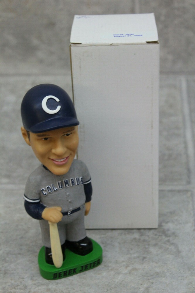 Derek Jeter Bobble Dobbles BobbleHead 2002 Columbus, Rare!
