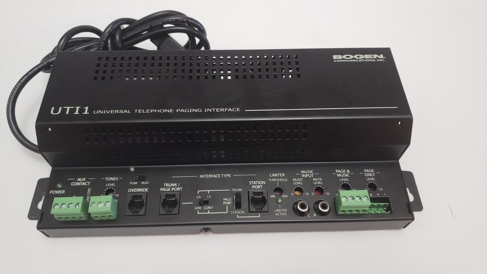 Bogen UTI1 Universal Telephone Paging Interface