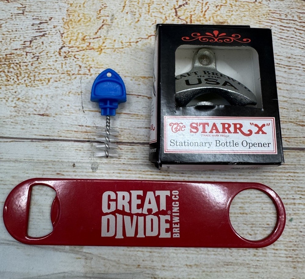 Starr X Great Divide Bottle Opener Bundle