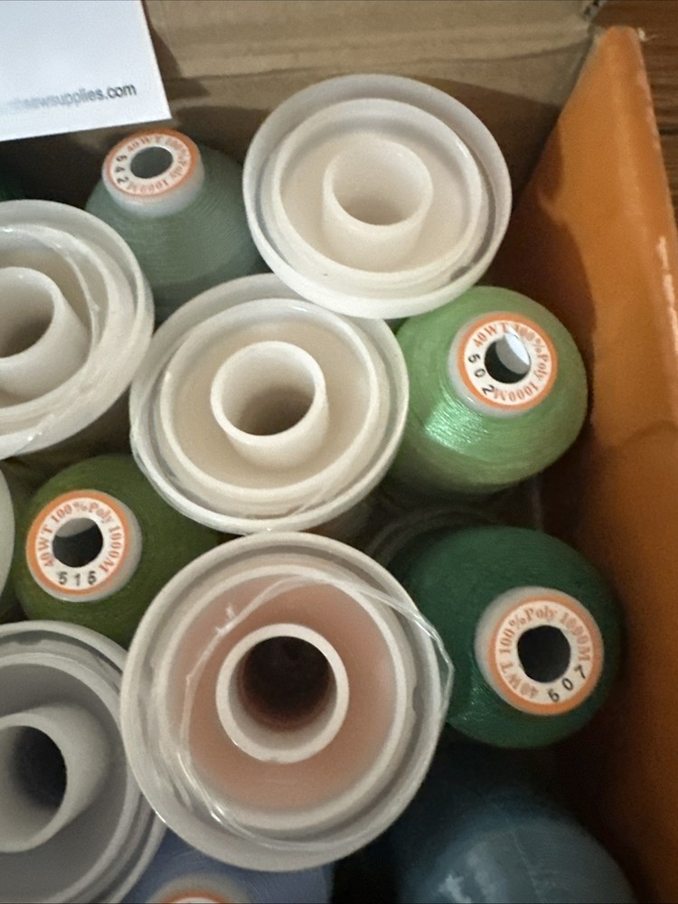 New Bro thread 63 Spools Polyester Machine Embroidery Thread Kit See Details
