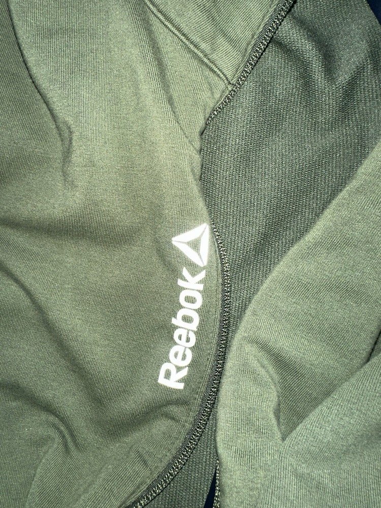 Reebok Men’s Zip Up Jacket Green Size Large