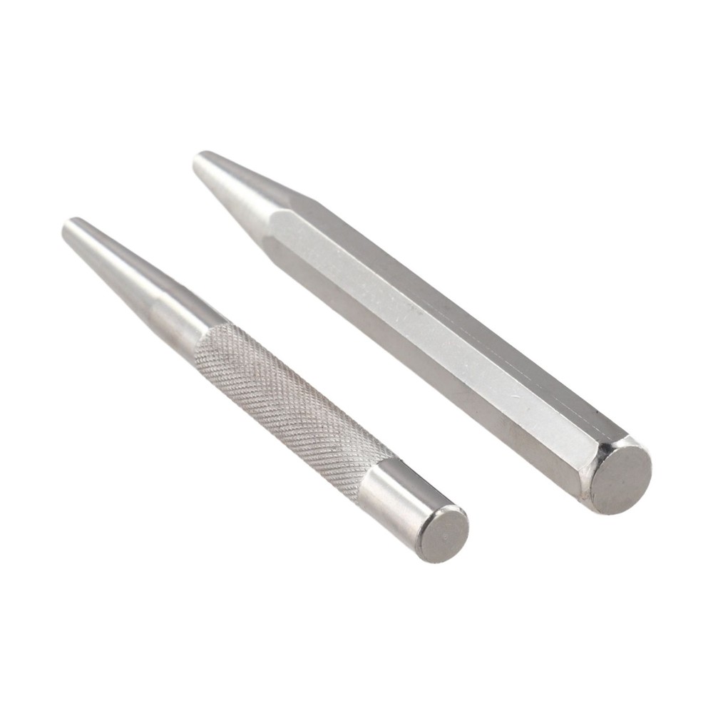 2pcs Center Punch Locator Metal Drill Mark Set for Precision Drilling Work
