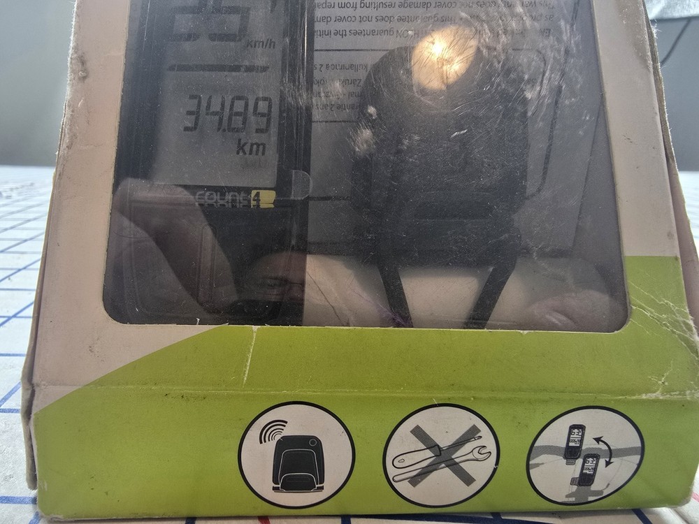 Wireless Digital Cycle Computer Bicycle Bike Backlight Speedometer Odometer