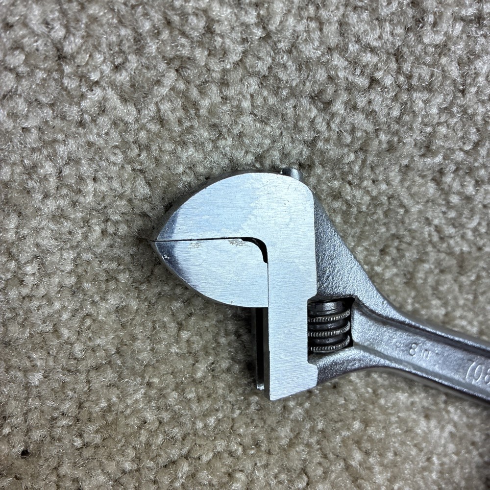 PROTO Professional 6” & 8” Adjustable Wrench Set Good Condition