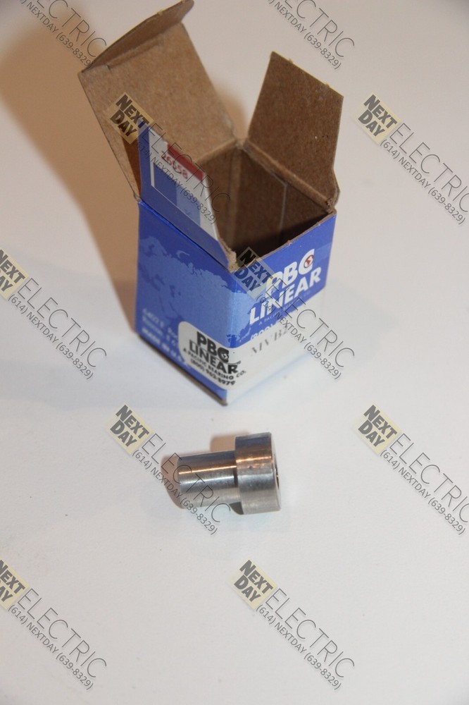 PBC, MVB2, 2CRX5 V Linear Bearing Guide Fixed Bushing Bore 6mm