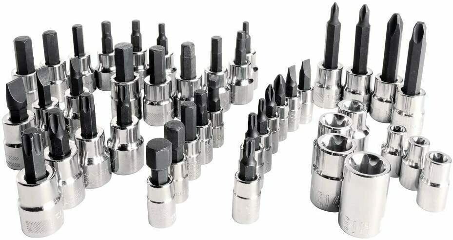 Craftsman 42 Piece 1/4 and 3/8-inch Drive Bit and Torx Bit Socket Wrench Set NEW