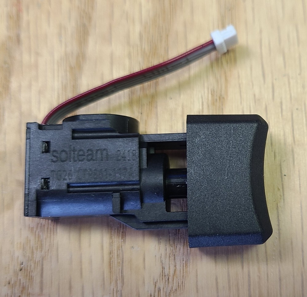 SNAP-ON CTR861 CORDLESS 14.4V 3/8" RATCHET REPLACEMENT TRIGGER SWITCH ASSEMBLY