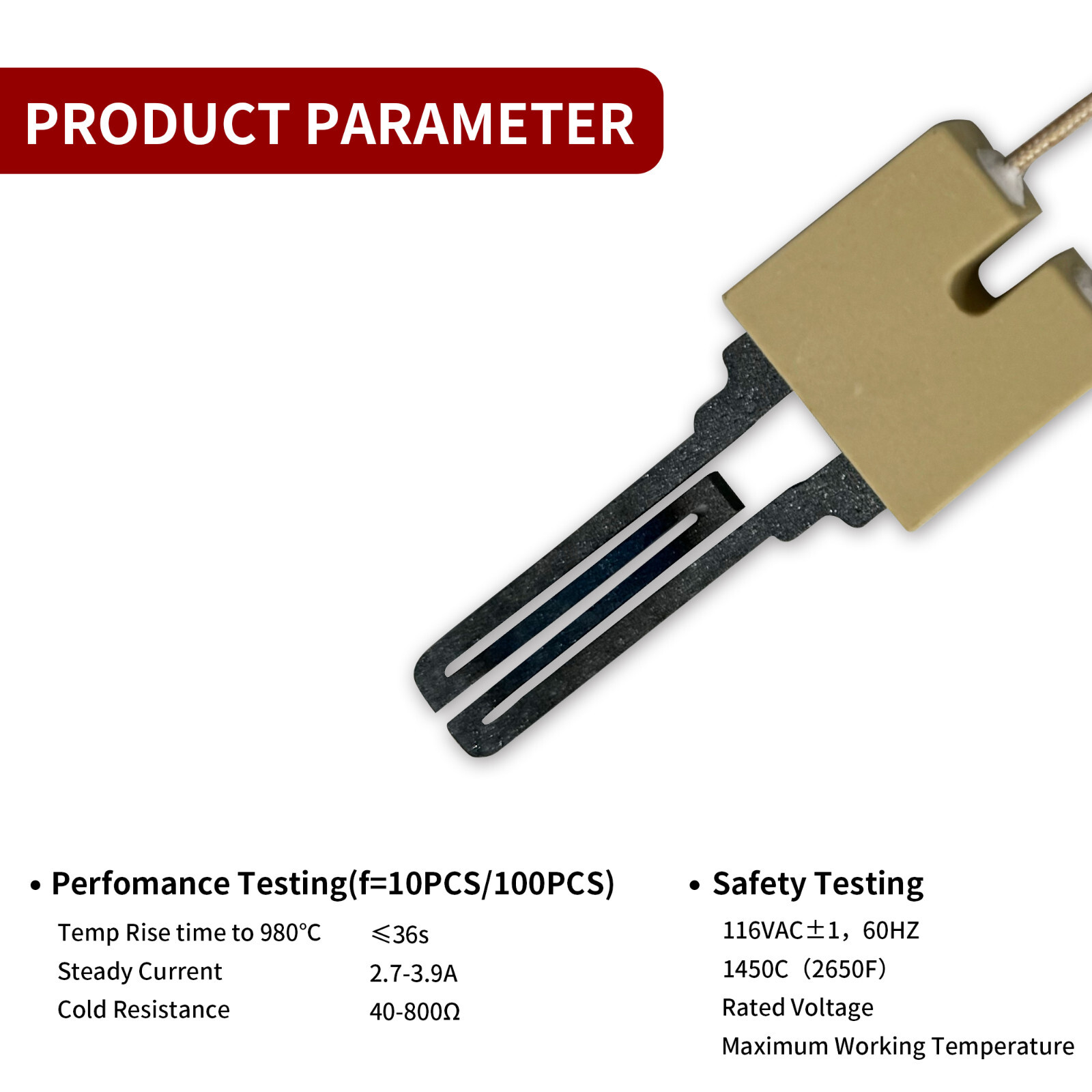 62-22868-93 Furnace Hot Surface Ignitor 62-22868-02 (SI-4008)