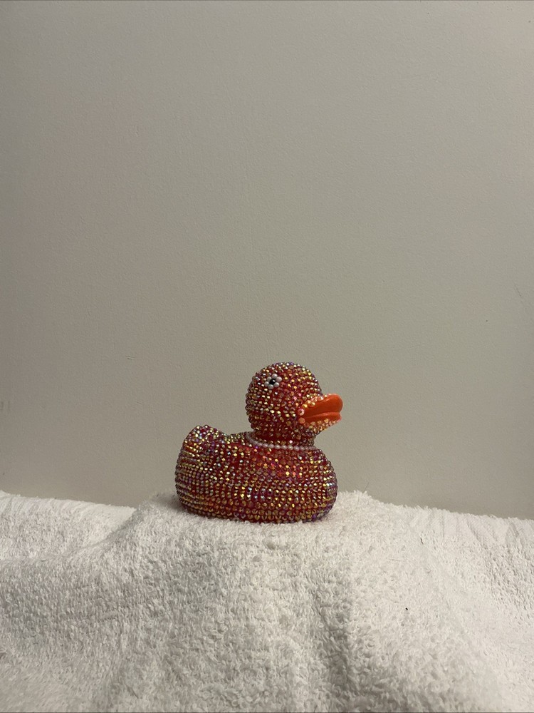 Large Blinged Rubber   Duckie