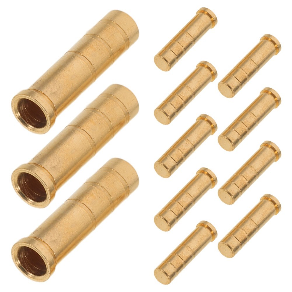 12 Pcs Arrow Connection Seat Insert Brass Components Archery Inserts