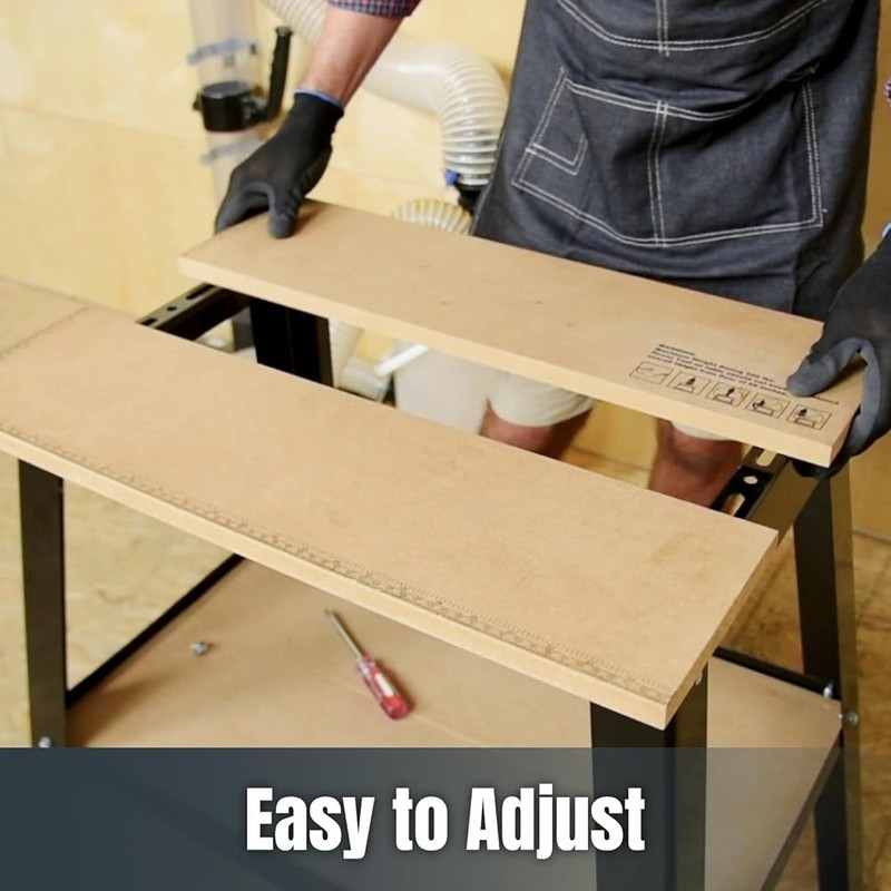 Universal Power Tool Support Adjustable Heavy Duty Workbench Non-Marring Feet US
