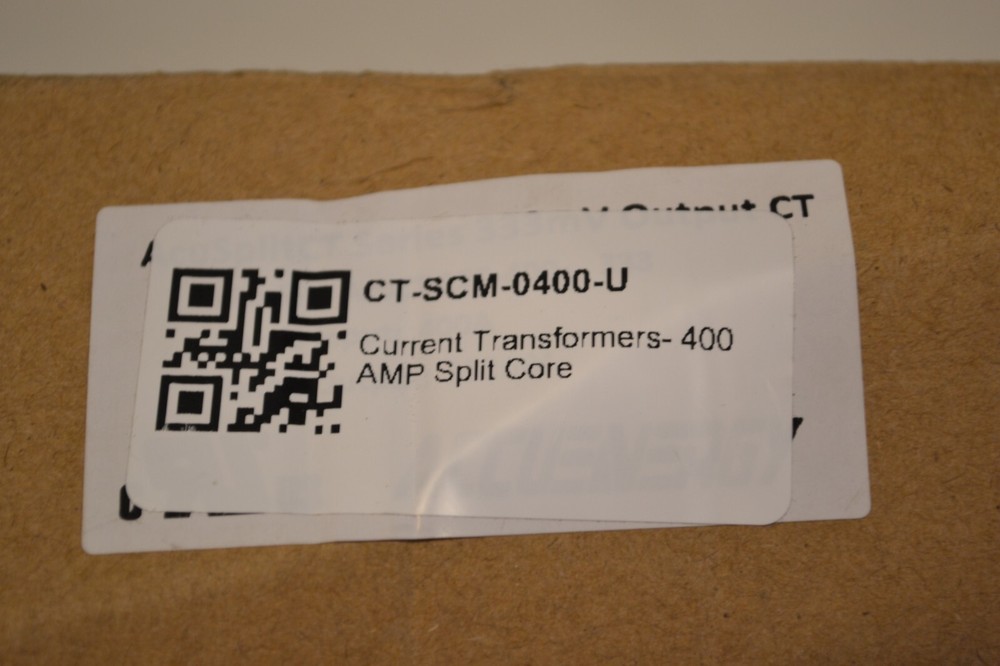 CT-SCM-0400-U Current Transformers 400 Amp Split Core Accuenergy