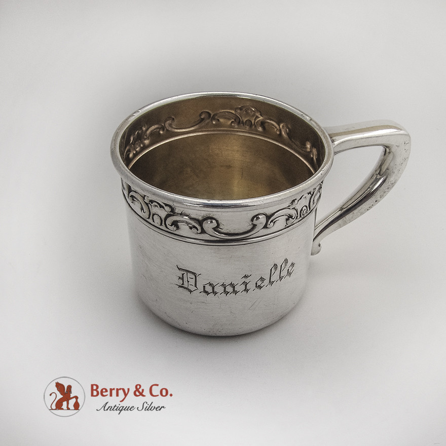 Strasbourg Childs Cup Gorham Sterling Silver 1897