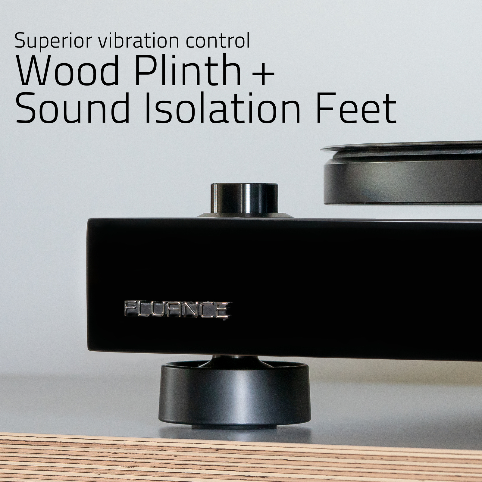 Fluance Classic HiFi Vinyl Turntable Record Player Audio Technica Cartridge