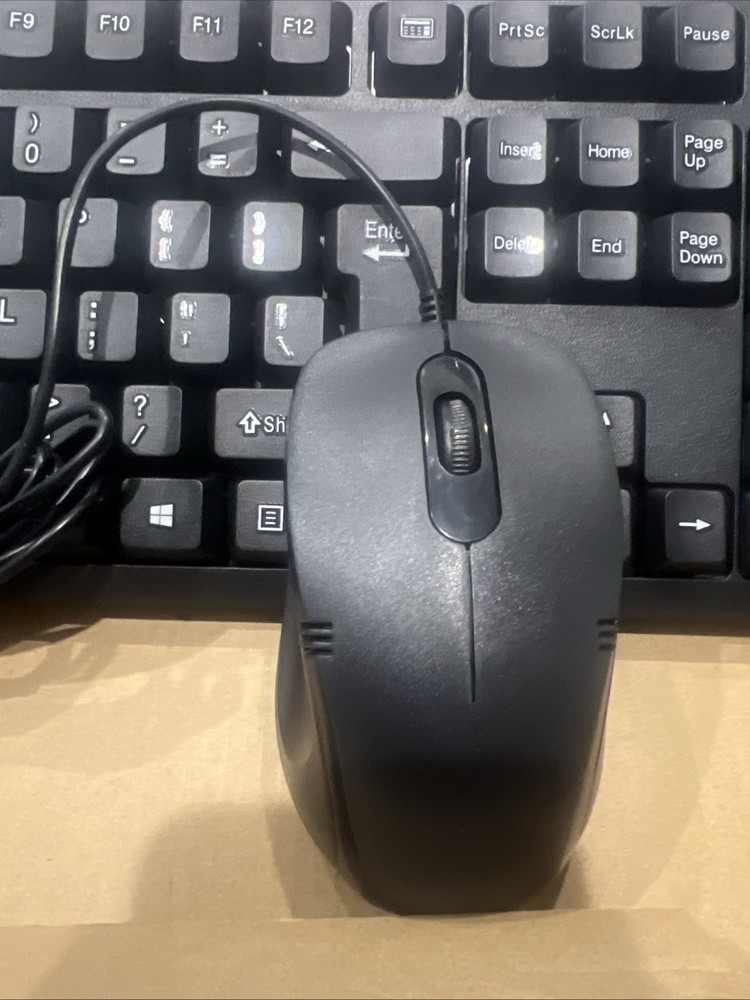 Keyboard & Mouse Wired Set KBM-STD-G1-VT  QWERTY